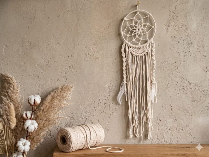 Macrame lapac snu se 2 pericky uvodni fotka